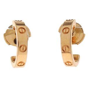 Cartier Pierced Earrings Mini Love